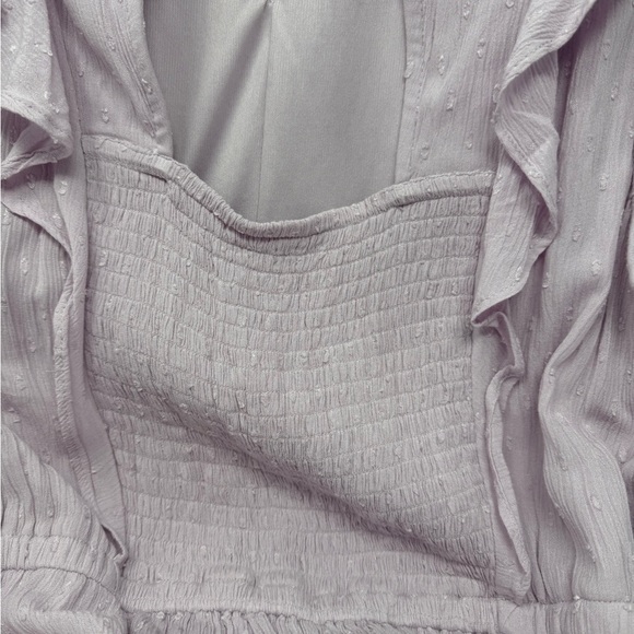 Old Navy Women’s Lavender Sleeveless Ruffle Dress size XL with lining Never Worn - Picture 9 of 13